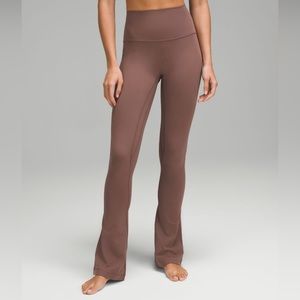 Super high rise nulu never worn lululemon flare pants
